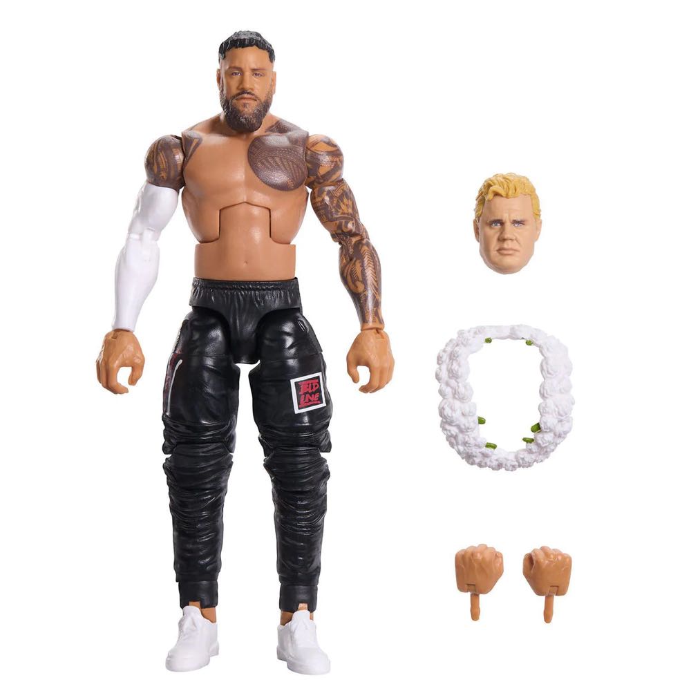Jey Uso - SummerSlam 2021 - Mattel (WWE Elite SummerSlam 2023 (Series 4)) action figure collectible [Barcode 194735154319] - Main Image 3