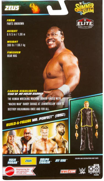 Zeus - Mattel (Mattel Elite Collection SummerSlam) action figure collectible [Barcode 194735154265] - Main Image 4