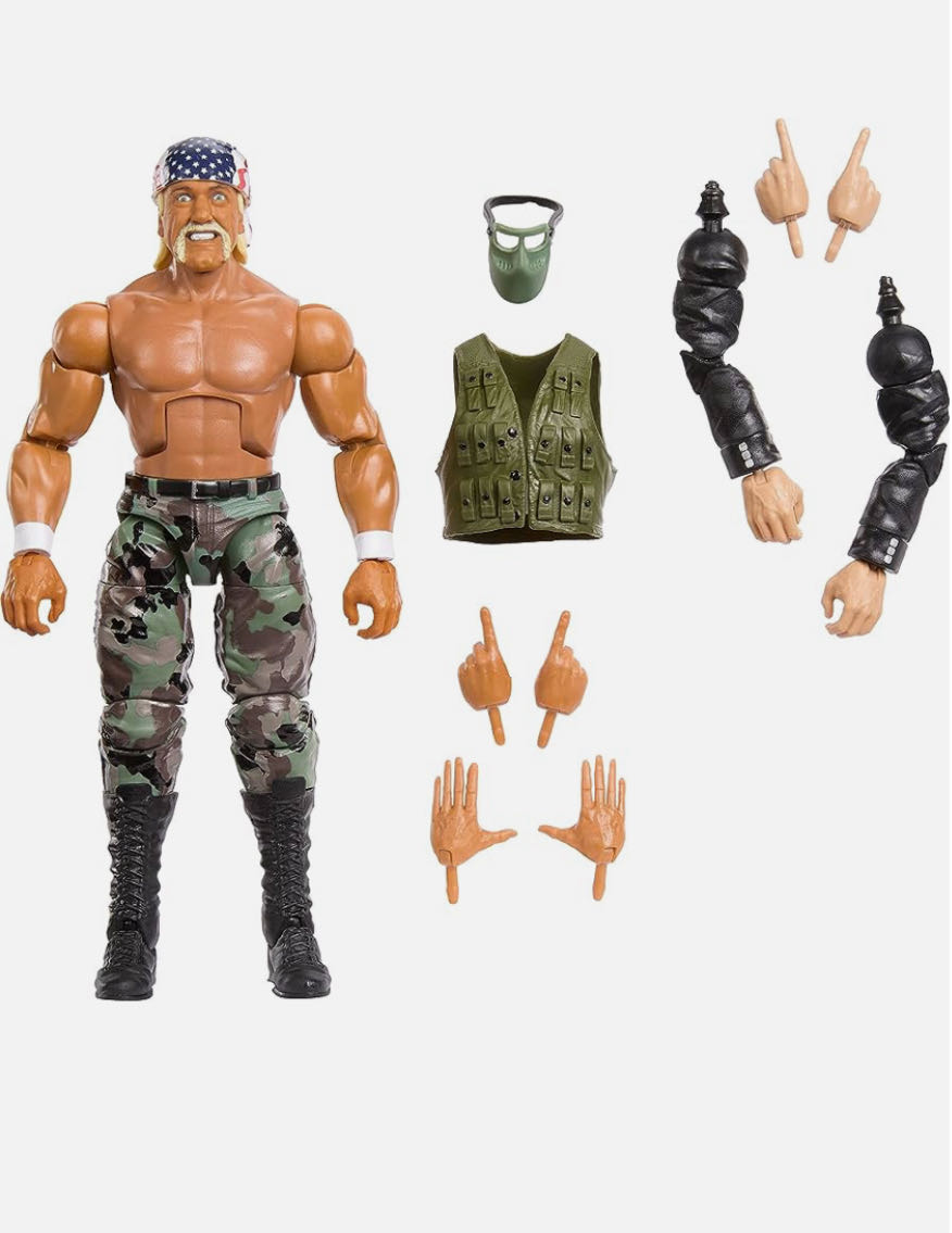 Hulk Hogan - WWE Mattel (Elite Series) action figure collectible [Barcode 194735154326] - Main Image 2