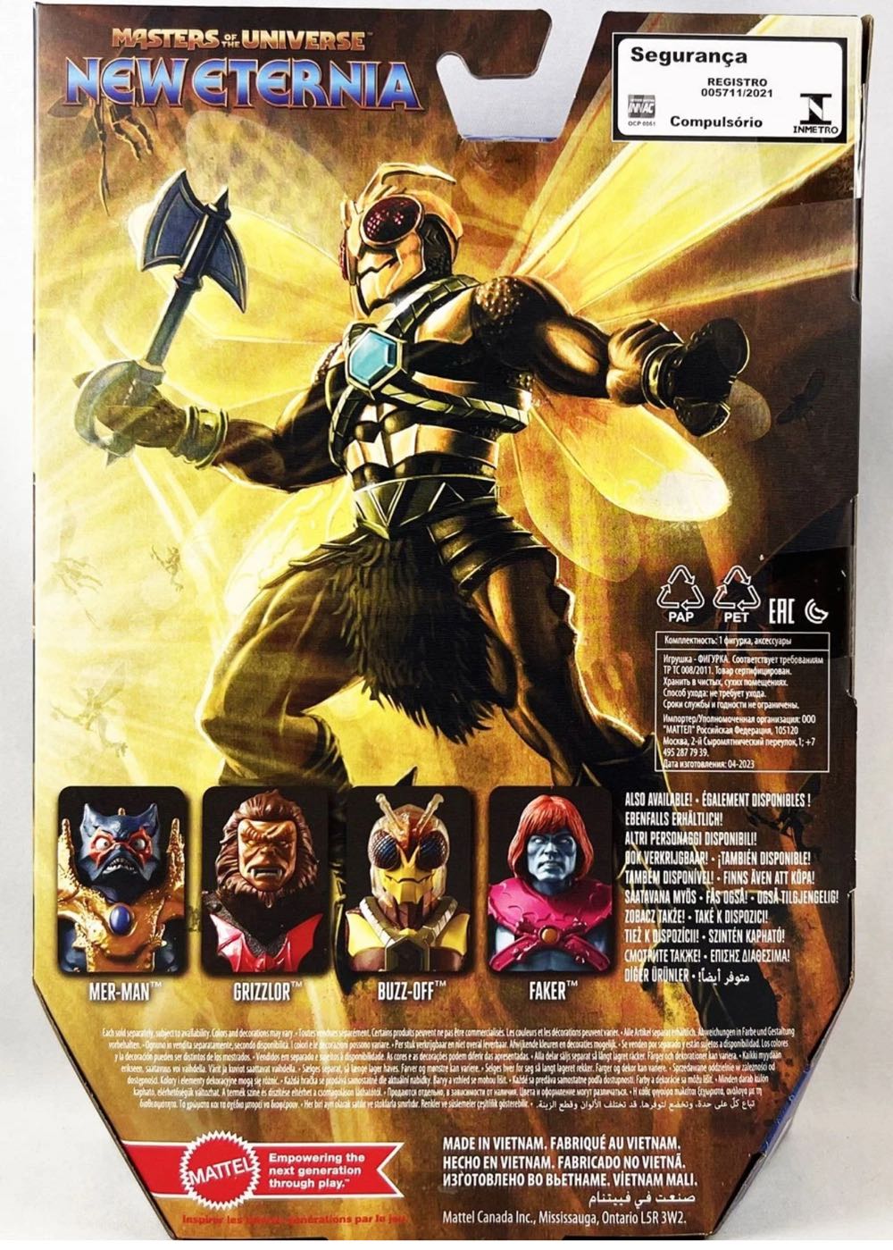 Buzz-Off - Mattel (Masters of the Universe - Masterverse) action figure collectible [Barcode 194735111497] - Main Image 7