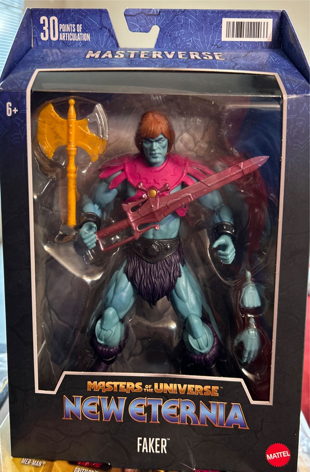 MOTU Faker New Eterna - Mattel (Masterverse) action figure collectible [Barcode 194735111466] - Main Image 4