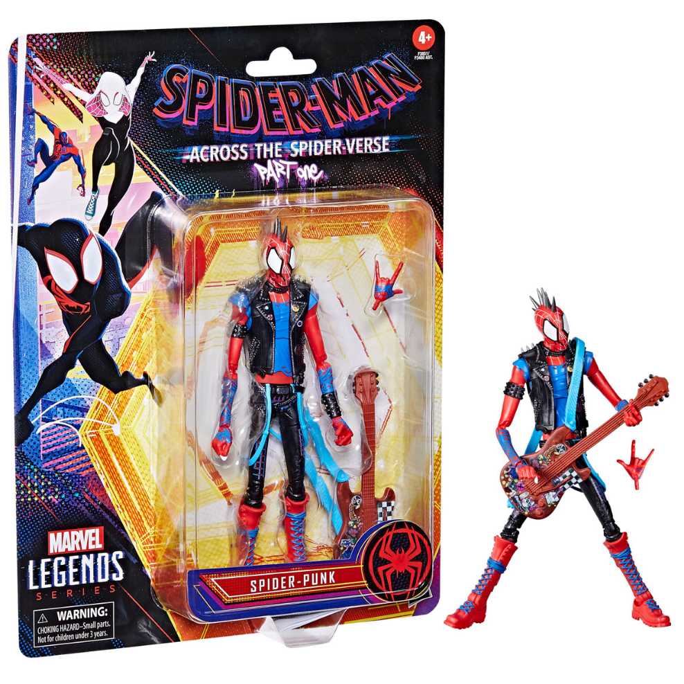 Spider-Punk - Hasbro (Marvel Legends) action figure collectible [Barcode 5010994121372] - Main Image 2