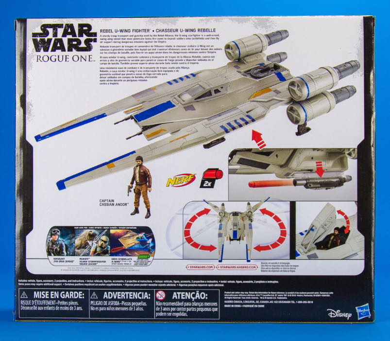 Star Wars: U-Wing Fighter (Rebel) - Hasbro (Rogue One) action figure collectible - Main Image 4