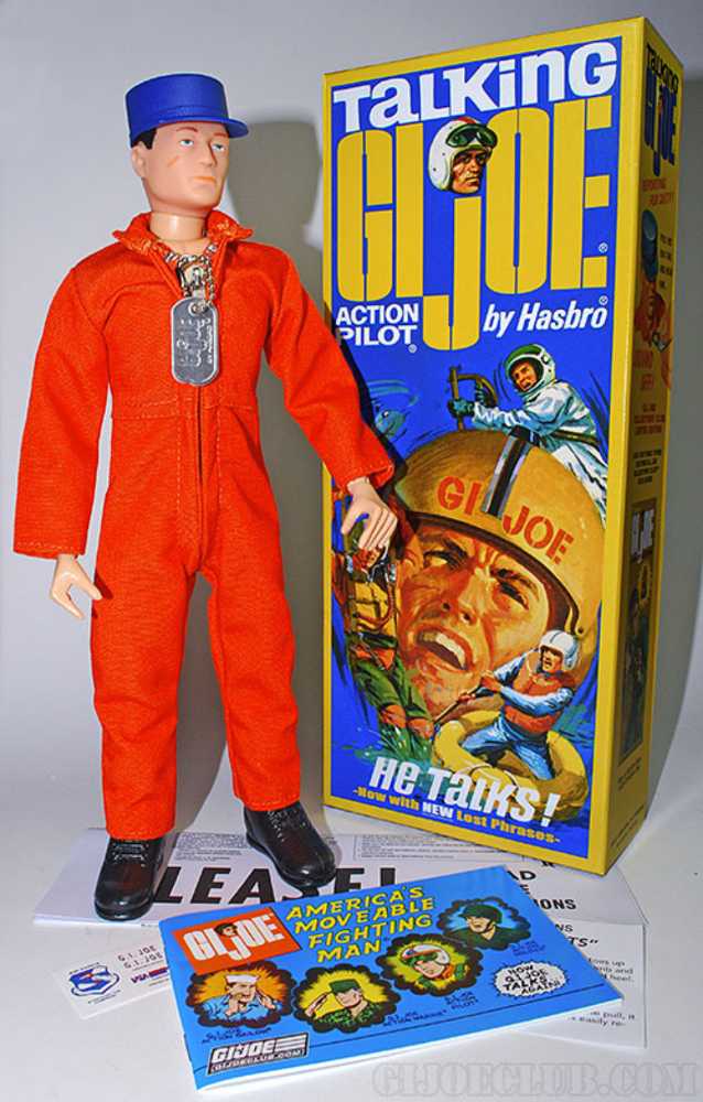 G.I. Joe Talking Action Pilot Timeless Collection III  action figure collectible [Barcode 076930576335] - Main Image 4
