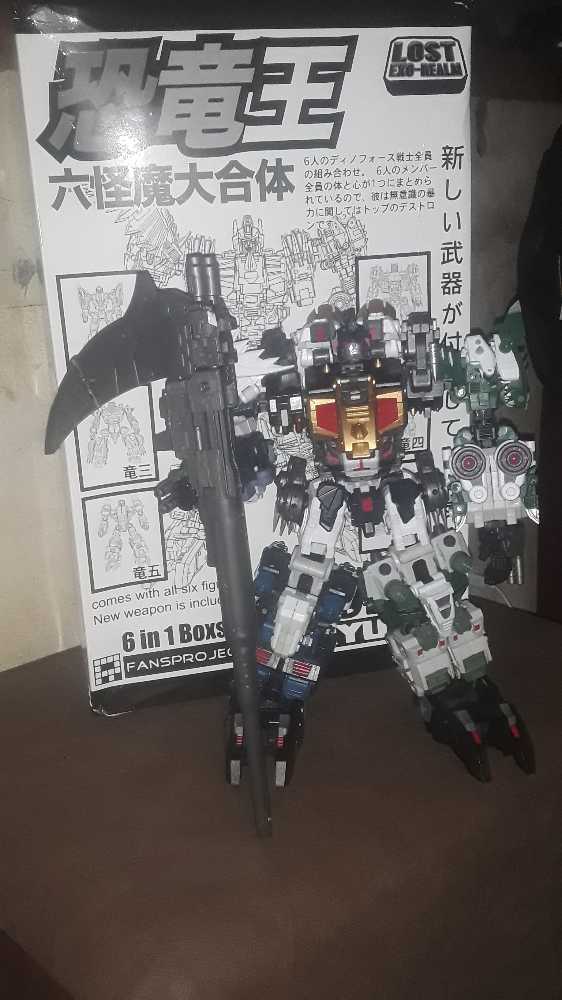 FANSPROJECT SAURUS Ryu-Oh Dinoking - FansProject (Transformers 3rd Party) action figure collectible - Main Image 4