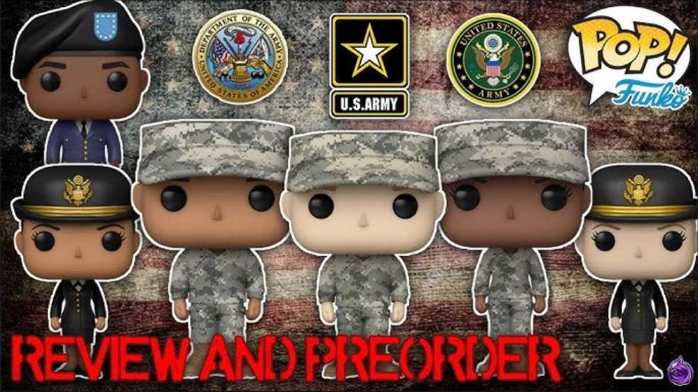Funko POP! U.S. Army Soldier  - Funko (Military Heroes) action figure collectible [Barcode 889698467339] - Main Image 4