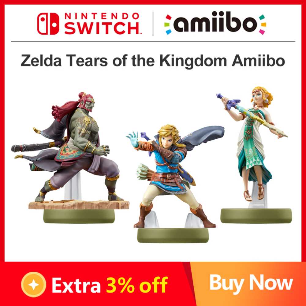 Amiibo: Link (Tears of The Kingdom) - Nintendo (The Legend Of Zelda Tears Of The Kingdom) action figure collectible [Barcode 045496381134] - Main Image 4