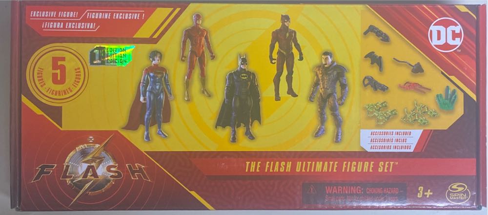 DC:  The Flash (Movie) Ultimate Figure Set - Amazon Exclusive - Spin Master (The Flash (Movie)) action figure collectible [Barcode 778988436028] - Main Image 2