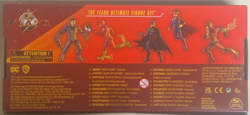 DC:  The Flash (Movie) Ultimate Figure Set - Amazon Exclusive - Spin Master (The Flash (Movie)) action figure collectible [Barcode 778988436028] - Main Image 3