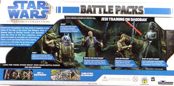 Battle Packs - Jedi Training On Dagobah - Hasbro (Battle Pack) action figure collectible [Barcode 653569362692] - Main Image 4