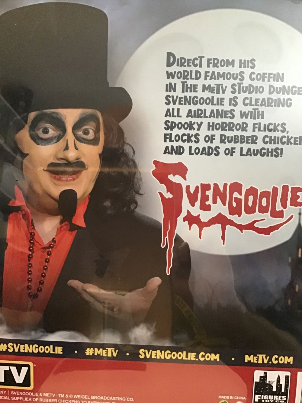 Horror TV Host Svengoolie - Figures Toy Company (Horror) action figure collectible [Barcode 718347778345] - Main Image 2