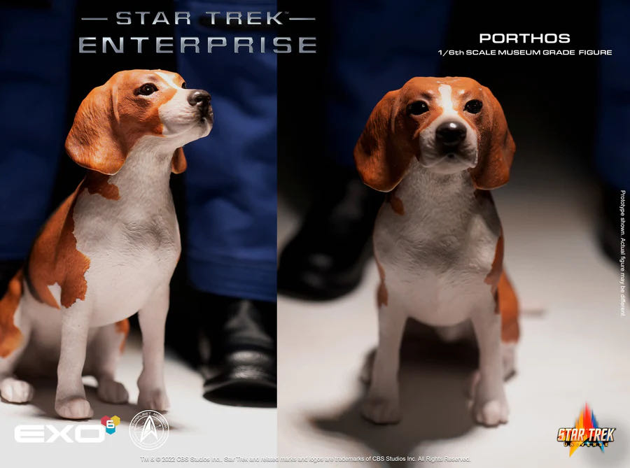 ST:ENT - 12”: CAPTAIN JONATHAN ARCHER & PORTHOS - EXO-6 (Star Trek Universe) action figure collectible [Barcode 656382719322] - Main Image 3