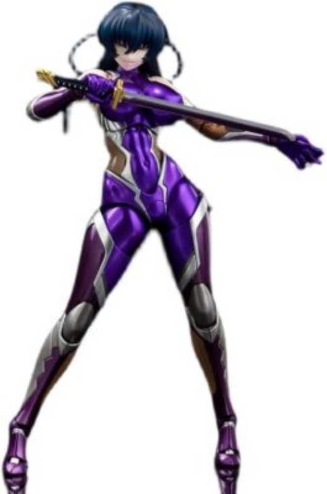 Asagi Igawa Metallic Color Ver Second Axehentai Action Taimanin Figure - Second Axe (Second Axe Type Hentai Action) action figure collectible [Barcode 4589802771081] - Main Image 2