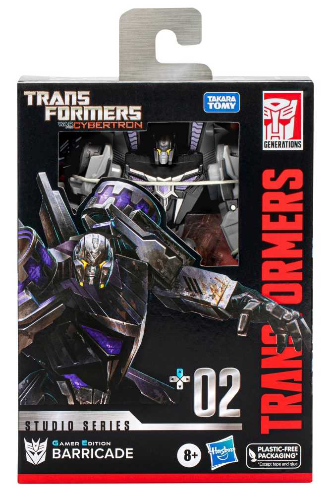 Transformers Studio Series Barricade Gamer Edition - Hasbro / Takara Tomy (Studio Series: Gamer Edition WFC) action figure collectible [Barcode 195166219745] - Main Image 4