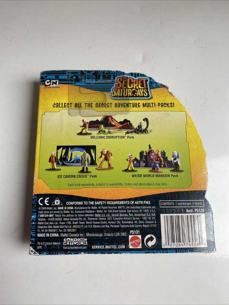 The Secret Saturdays Weird World Mansion Secret Adventures  - Mattel action figure collectible - Main Image 2