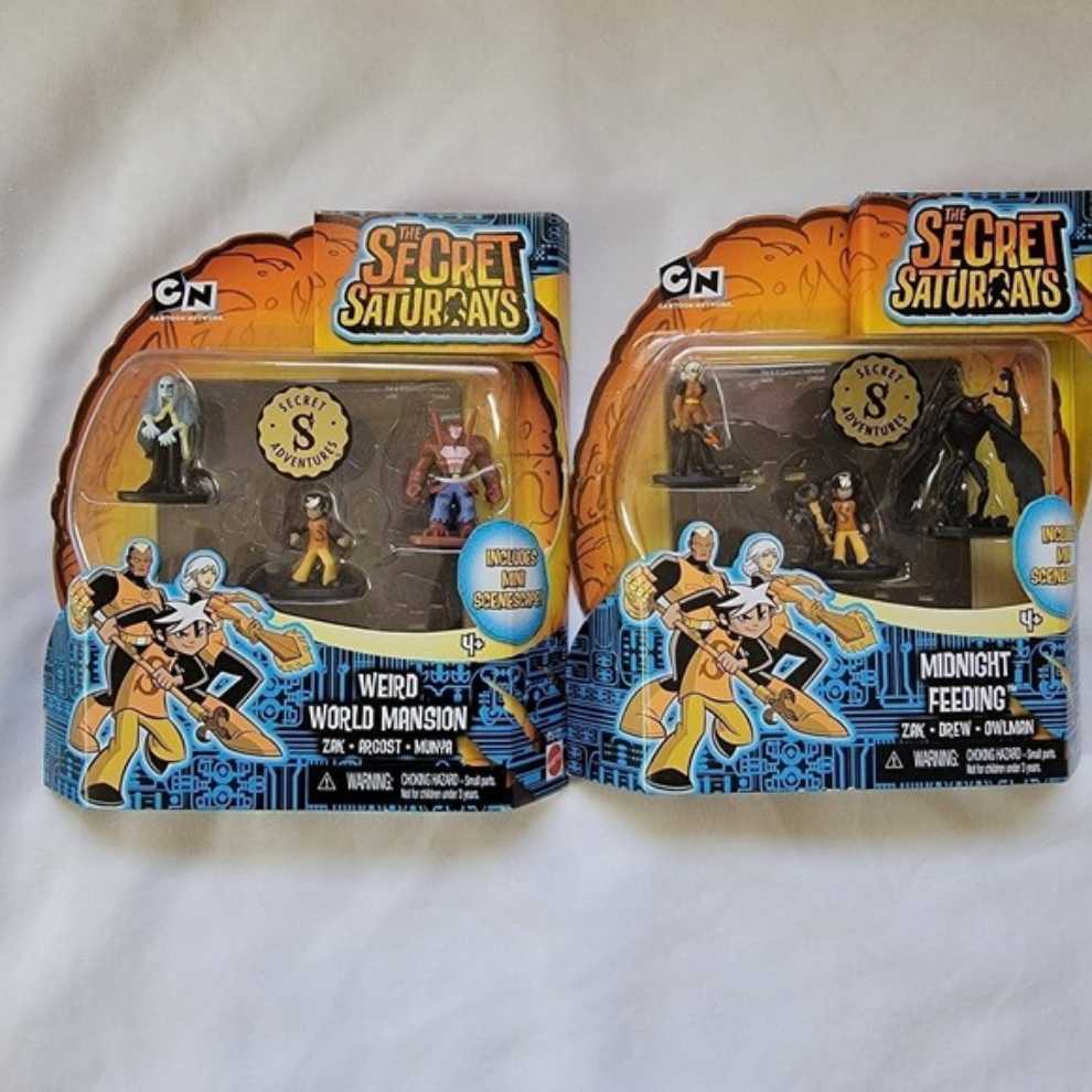 The Secret Saturdays Weird World Mansion Secret Adventures  - Mattel action figure collectible - Main Image 3
