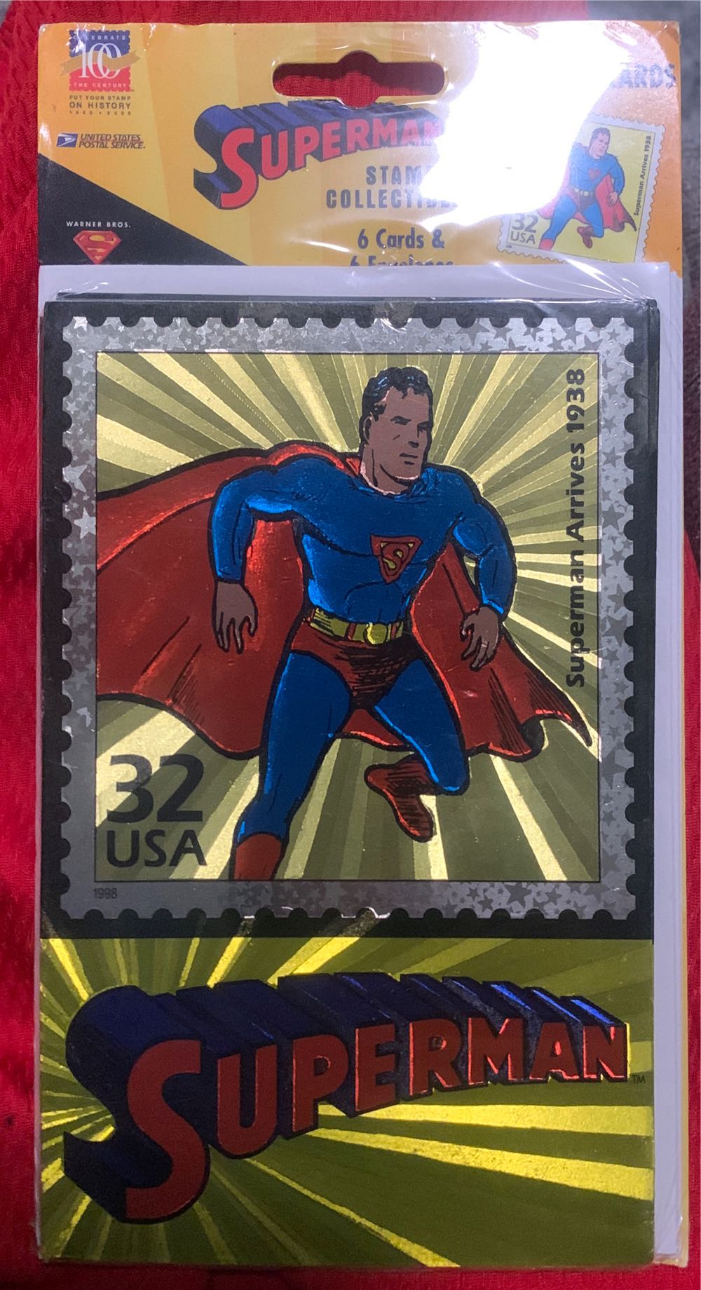 Superman Stamp - Magic Effects action figure collectible [Barcode 400984400245] - Main Image 1