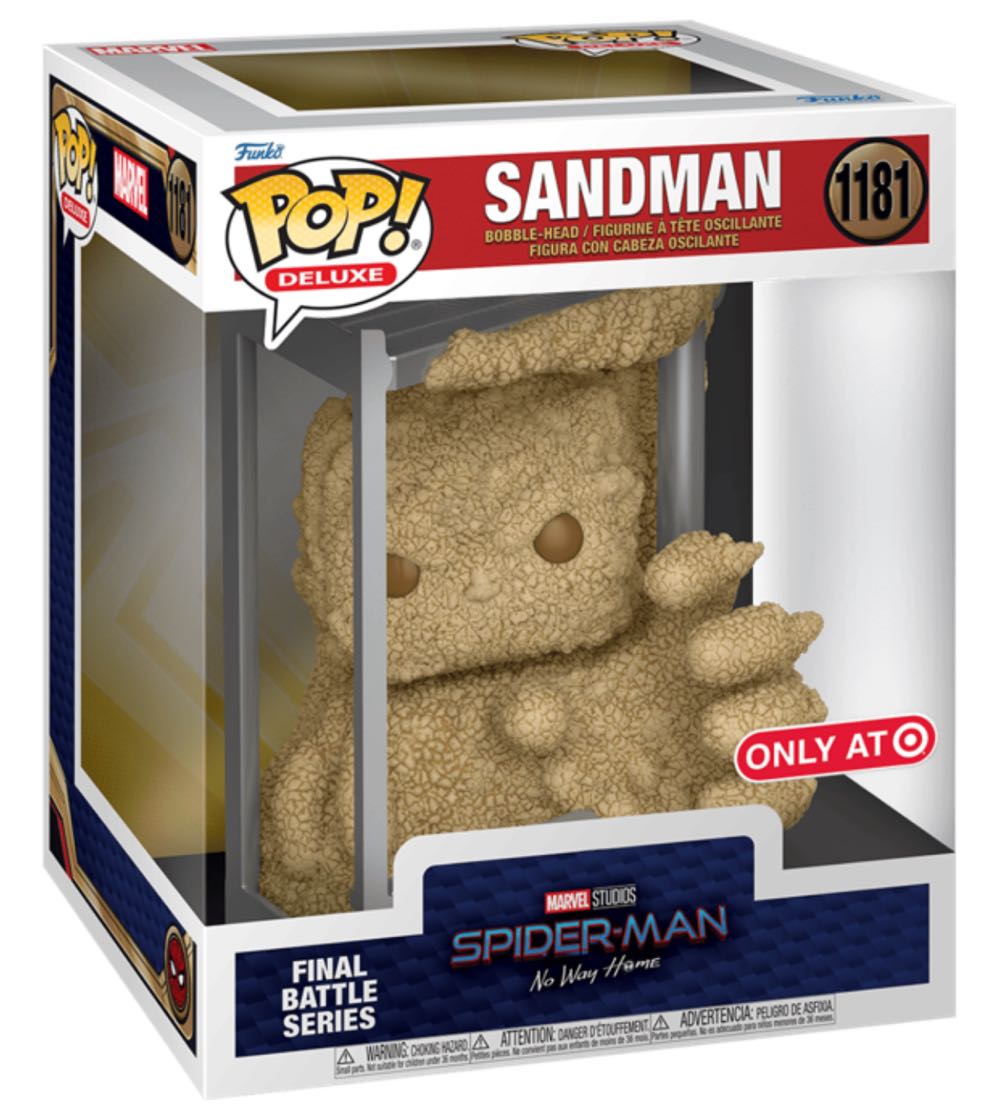 Sandman (Spider-Man No Way Home) 1181 Targetcon 2023  action figure collectible [Barcode 889698683869] - Main Image 2