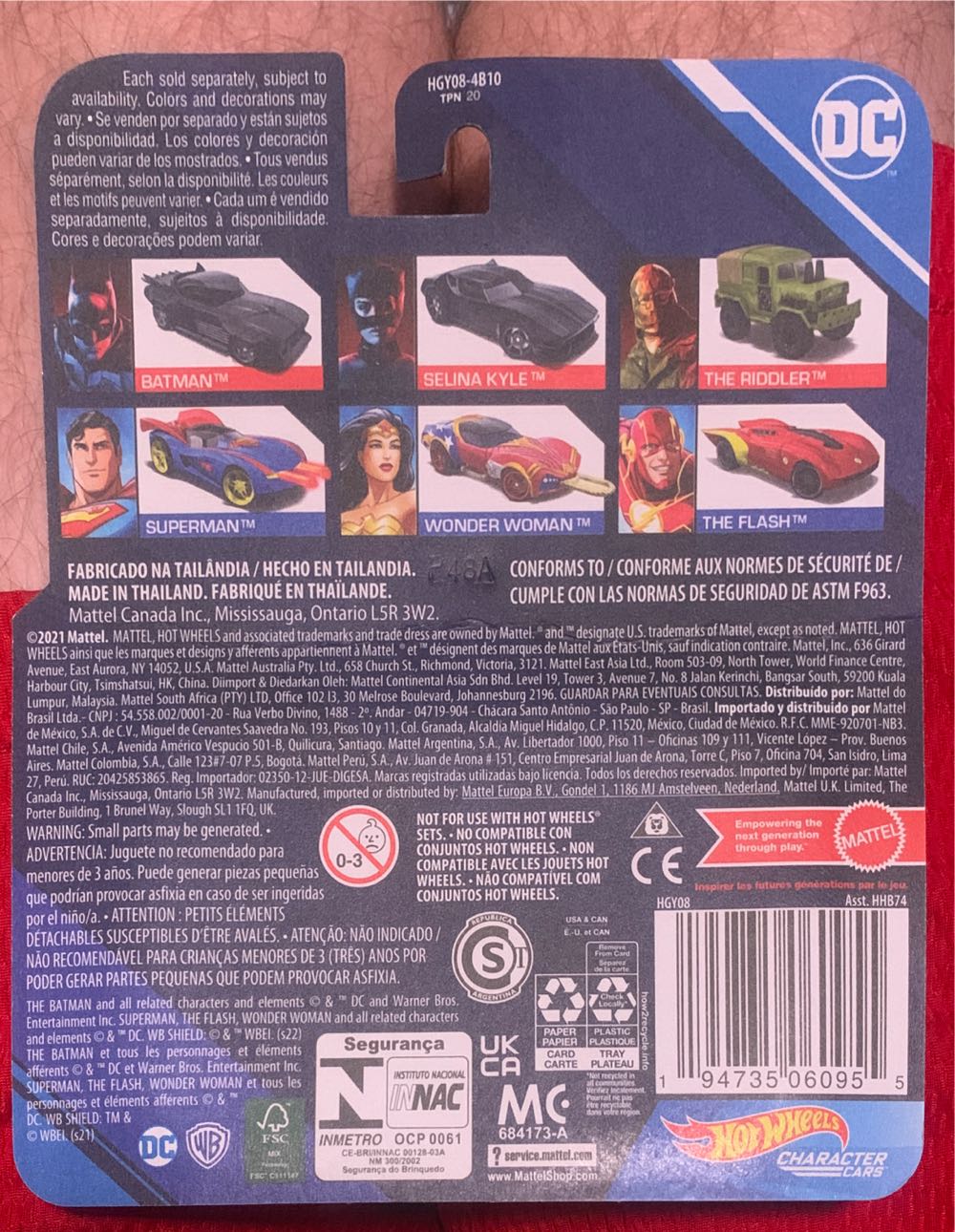 Superman - Mattel DC action figure collectible [Barcode 194735060955] - Main Image 2
