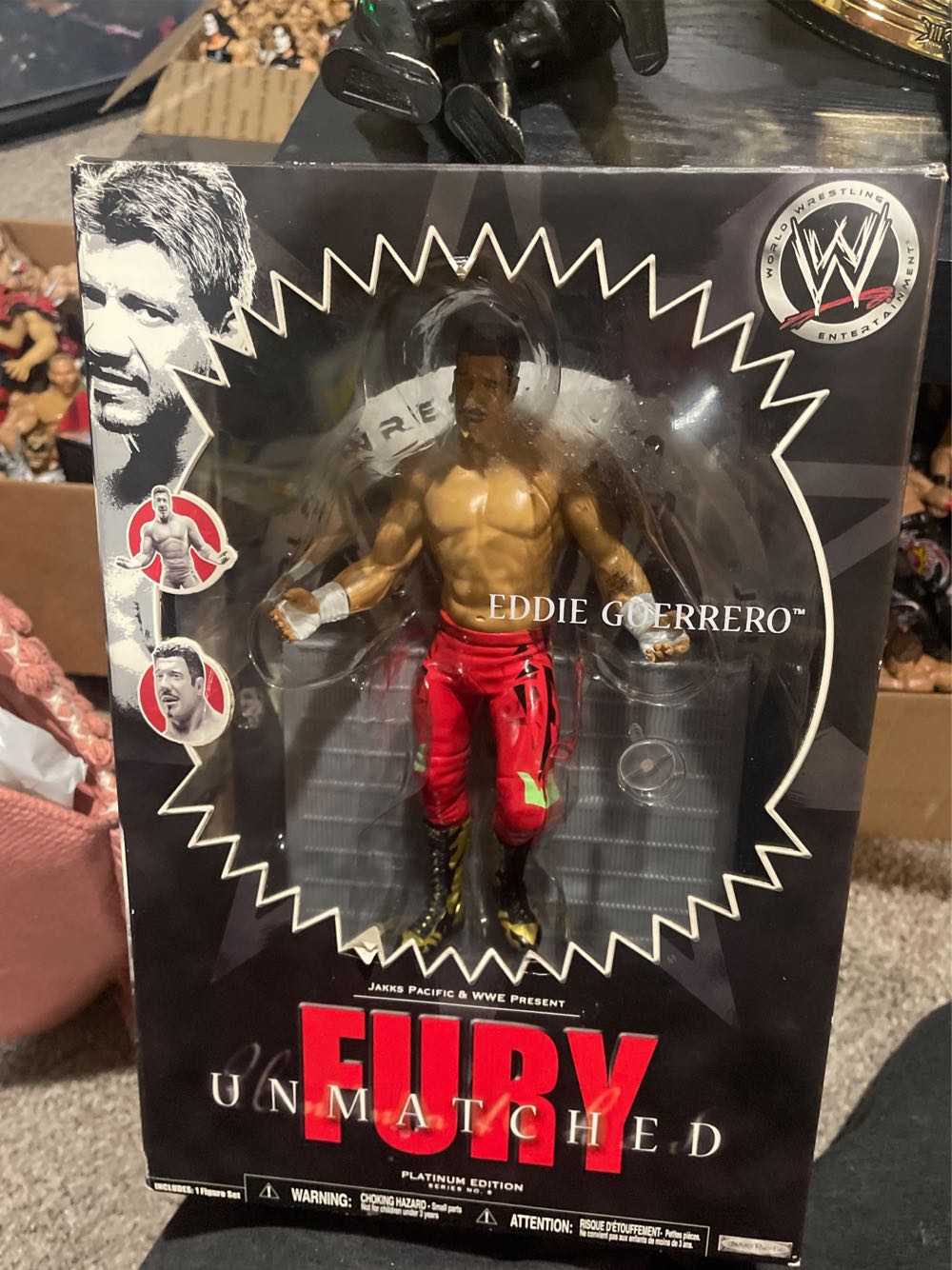 Eddie Guerrero  action figure collectible [Barcode 039897926391] - Main Image 1