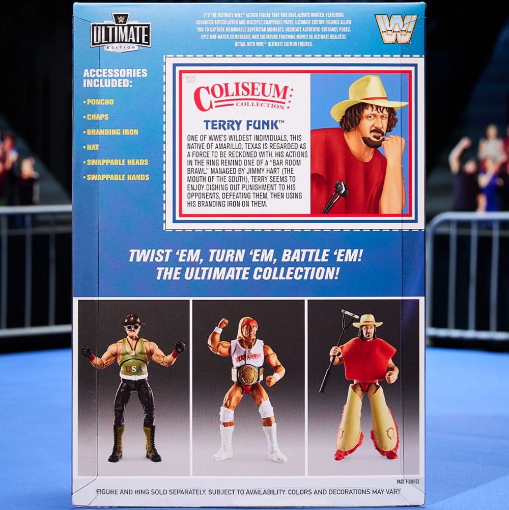 Terry Funk - Mattel Wwe (WWE Coliseum Collection 1) action figure collectible - Main Image 4