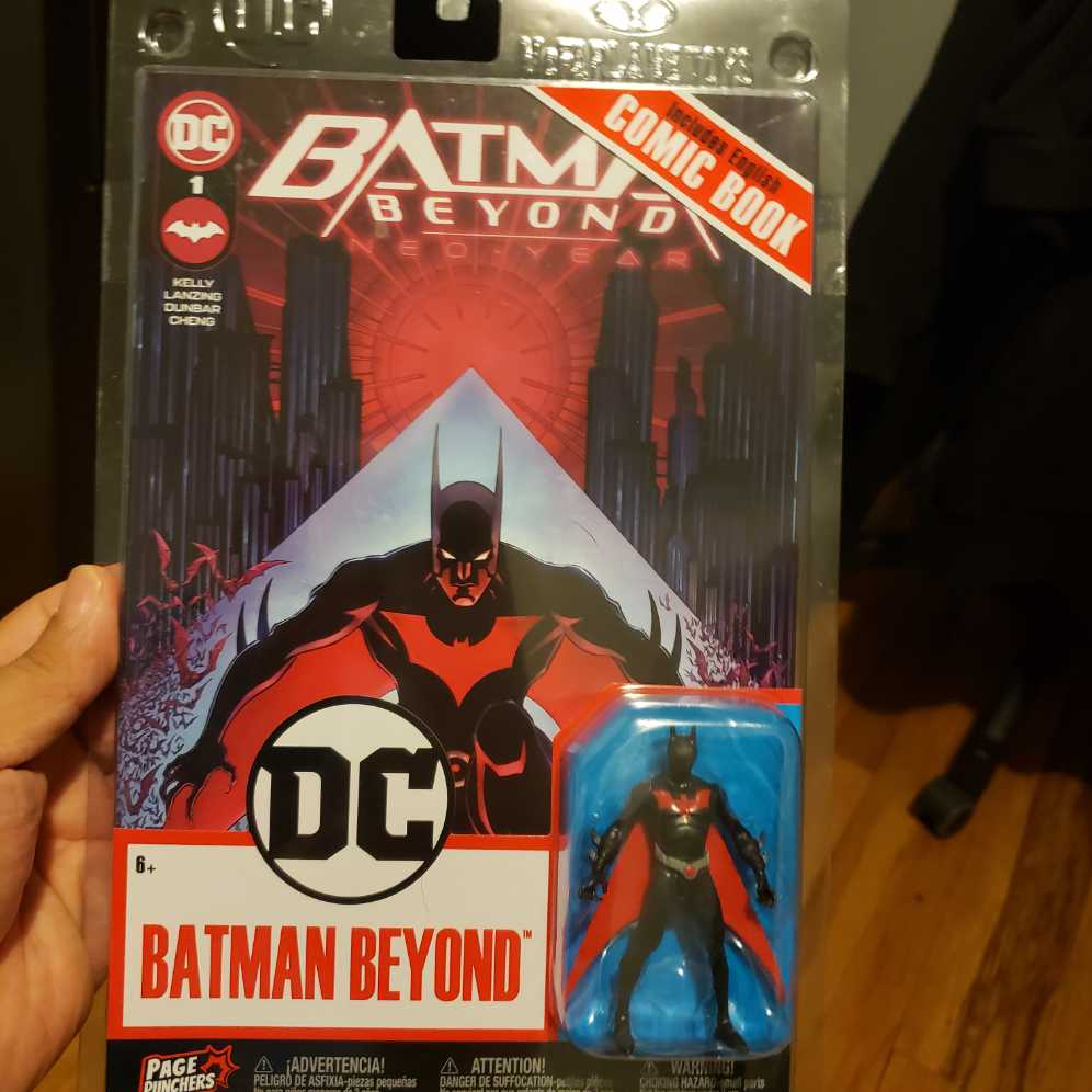Batman Beyond (Neo-Year) - McFarlane (DC Direct Page Punchers 3.75”) action figure collectible [Barcode 787926158540] - Main Image 3