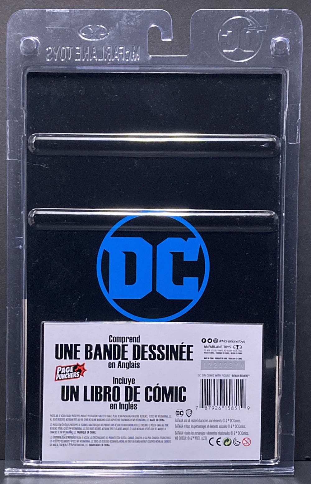 Batman Rebirth - McFarlane (DC Direct Page Punchers 3.75”) action figure collectible [Barcode 787926158519] - Main Image 2