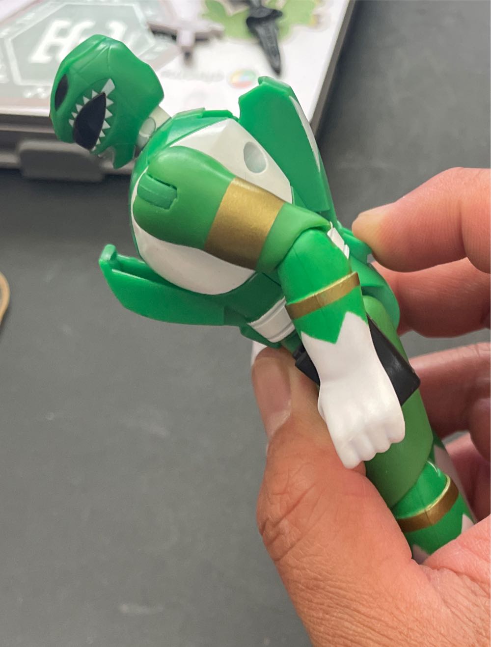 MMPR Green Ranger - Hasbro action figure collectible - Main Image 2