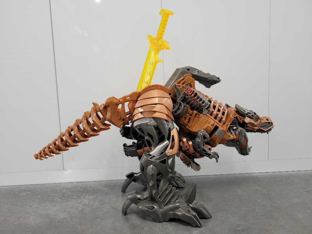 Grimlock Stomp And Chomp Missing Optimus Prime  - Hasbro (Age Of Extinction) action figure collectible - Main Image 3
