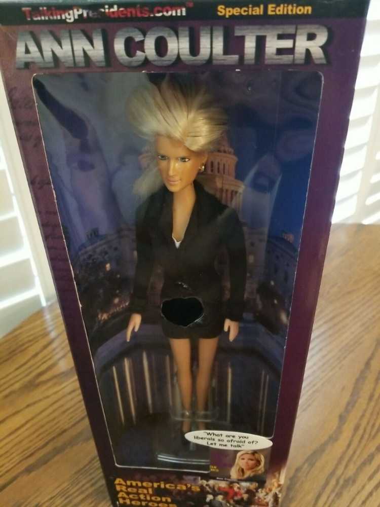 America’s Real Action Heroes Ann Coulter Special Edition  - Talking Presidents action figure collectible - Main Image 3