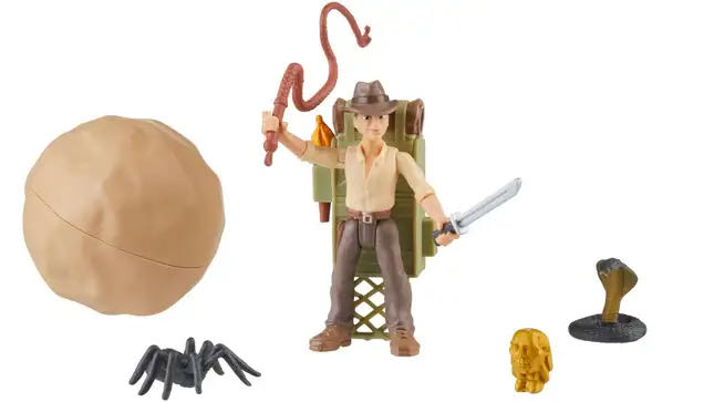 Indiana Jones With Adventure Backpack - Hasbro (Raiders Of The Lost Ark) action figure collectible [Barcode 5010994164690] - Main Image 4