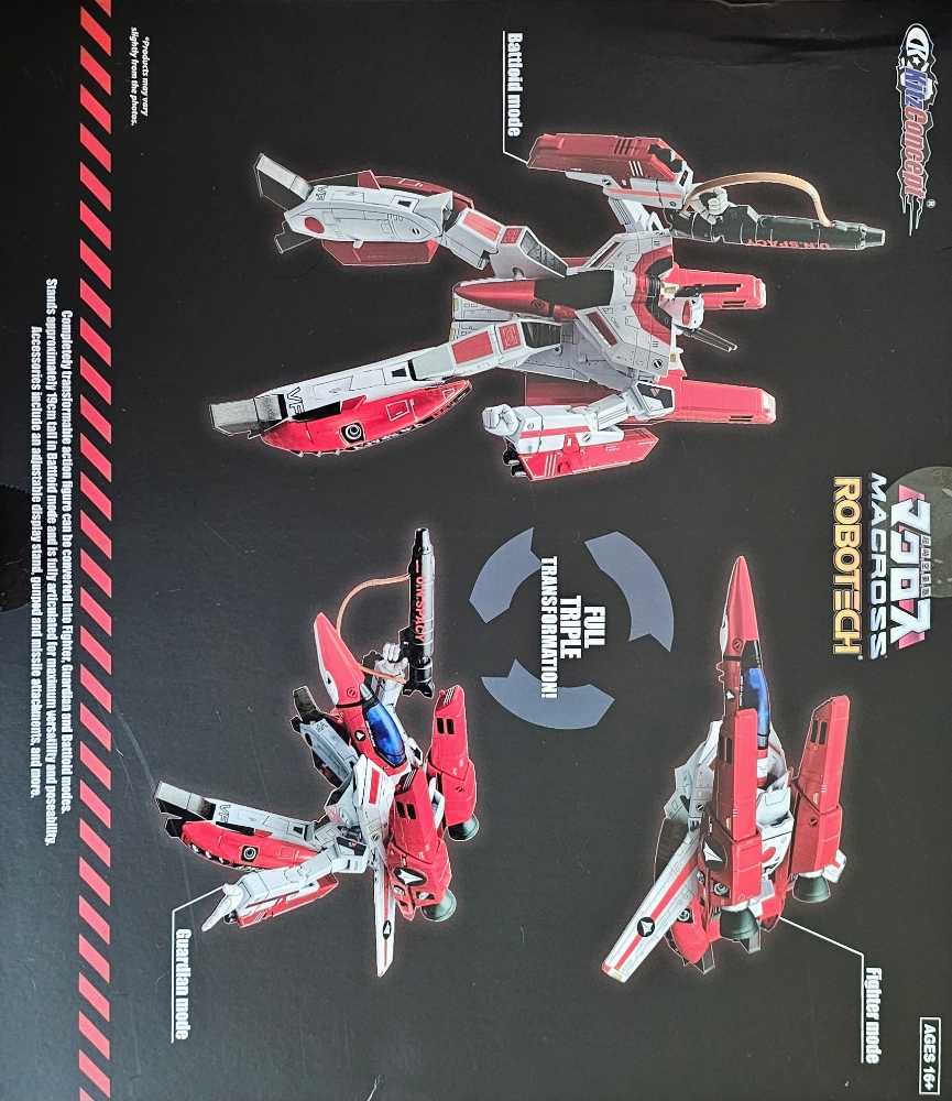 VS-1S Macross God Of Flame - Kitz Concept (Macross/Robotech) action figure collectible [Barcode 842197102101] - Main Image 4