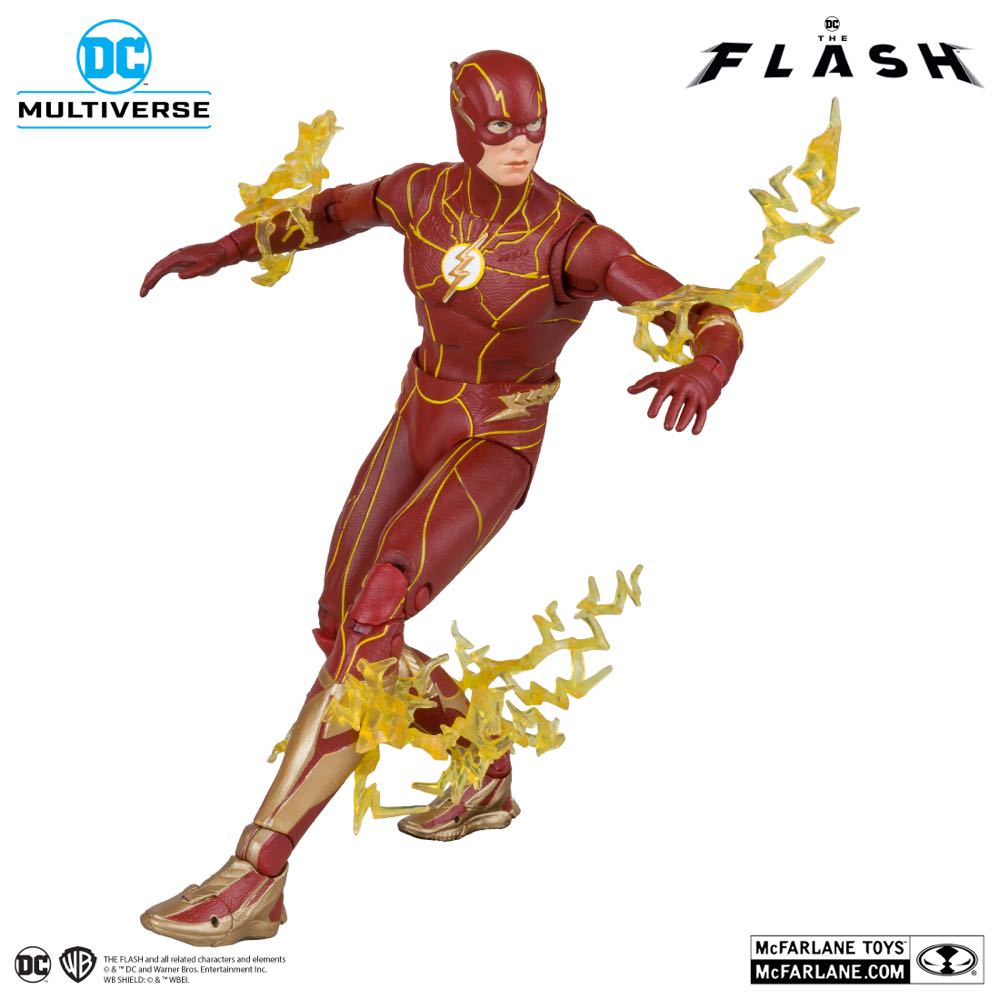 Flash The Flash DC Multiverse The Flash - McFarlane Toys (DC Comics) action figure collectible [Barcode 787926154962] - Main Image 4