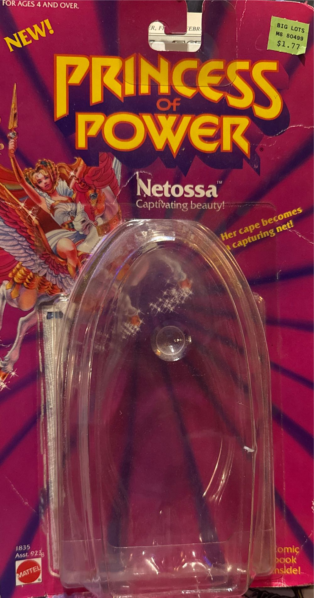 Netossa - Mattel (Princess Of Power) action figure collectible [Barcode 074299018350] - Main Image 3