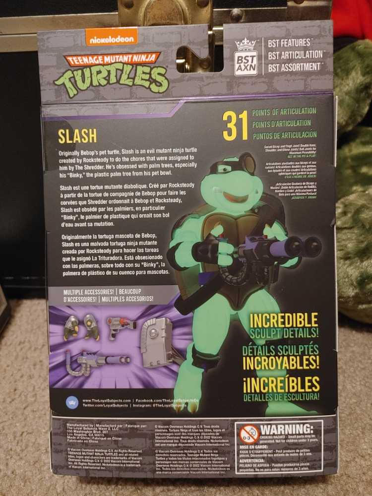 BST AXN Slash  - BST AXN / The Loyal Subjects action figure collectible [Barcode 107000003557] - Main Image 2