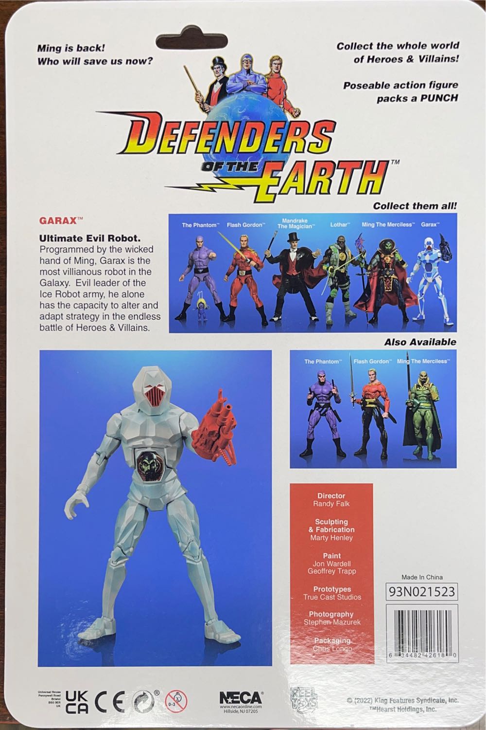 Garax - Neca action figure collectible [Barcode 634482426180] - Main Image 2