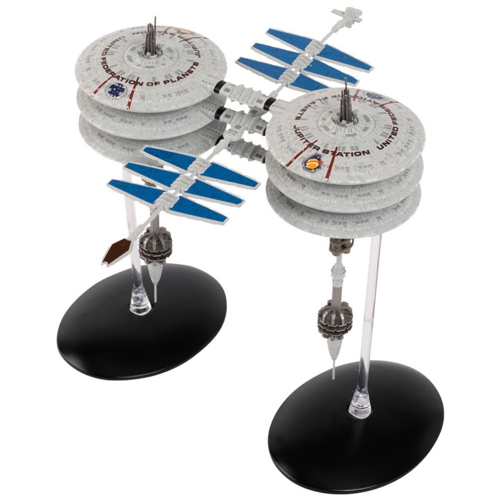 Eaglemoss - Star Trek - JUPITER STATION - Voyager - Eaglemoss Hero Collector (Star Trek Voyager) action figure collectible [Barcode 5059072066402] - Main Image 2
