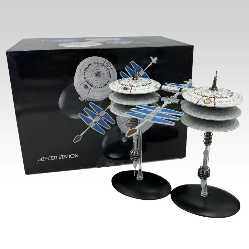 Eaglemoss - Star Trek - JUPITER STATION - Voyager - Eaglemoss Hero Collector (Star Trek Voyager) action figure collectible [Barcode 5059072066402] - Main Image 3