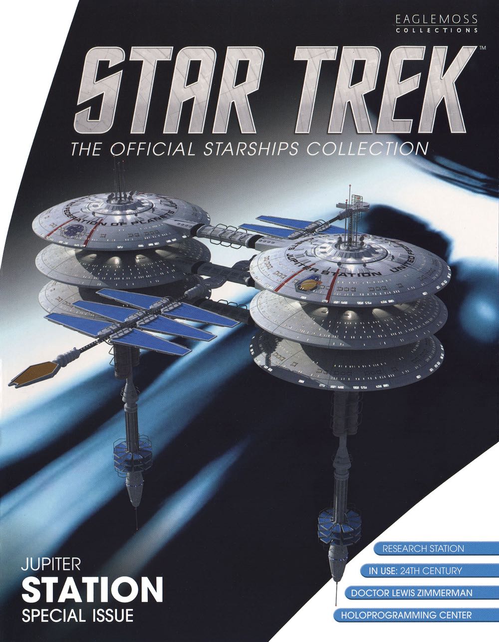Eaglemoss - Star Trek - JUPITER STATION - Voyager - Eaglemoss Hero Collector (Star Trek Voyager) action figure collectible [Barcode 5059072066402] - Main Image 4
