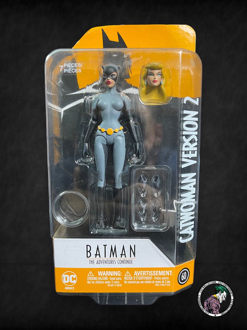DC Direct BTAC (2022) (MF01x02) Catwoman V2 - McFarlane Toys (Batman The Adventures Continue) action figure collectible - Main Image 4