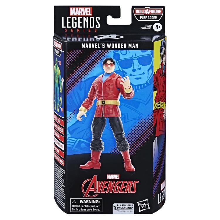 Wonder Man (Classic) - Hasbro (Hasbro BAF Wave: Puff Adder) action figure collectible - Main Image 3