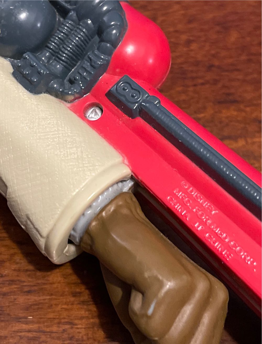 McDonald’s Inspector Gadget Toy Lot of 2 Parts #2 Arm Grabber & #6 Arm Squirter - McDonalds (Disney) action figure collectible - Main Image 4