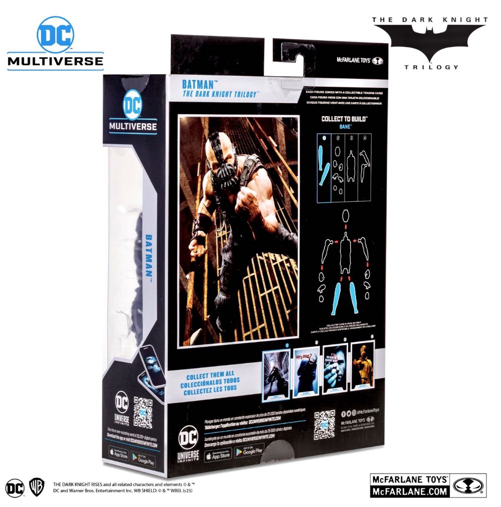 DC Multiverse The Dark Knight Trilogy Series BATMAN (BAF Bane Wave) - Mcfarlane (DC Multiverse) action figure collectible - Main Image 2