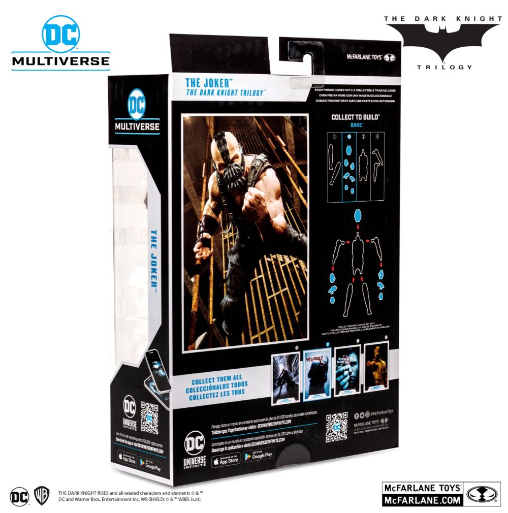 DC Multiverse The Dark Knight Trilogy Series THE JOKER (BAF Bane Wave) - Mcfarlane (DC Multiverse) action figure collectible - Main Image 2