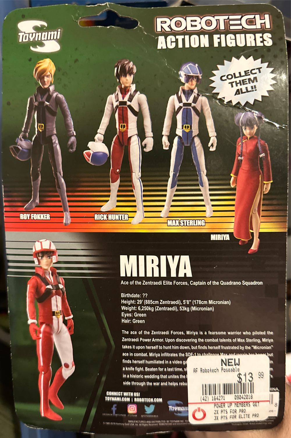 Robotech - Miriya - Toynami (Robotech) action figure collectible - Main Image 2