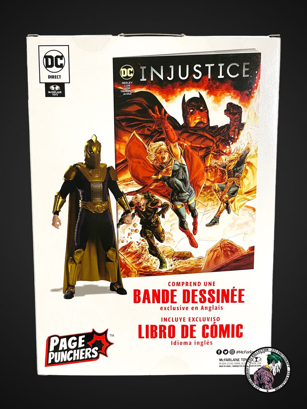 DC Direct Page Punchers (02x04) Dr. Fate - McFarlane Toys (Injustice 2) action figure collectible - Main Image 4