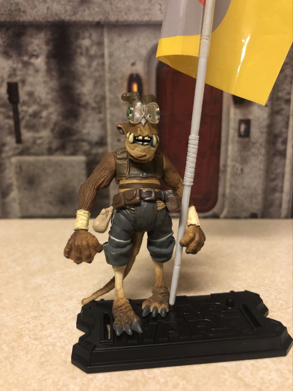 Teemto Pagalies (Podracer Pilots) TPM 3-D (Exclusive) - Hasbro (Star Wars Episode I: The Phantom Menace) action figure collectible - Main Image 2