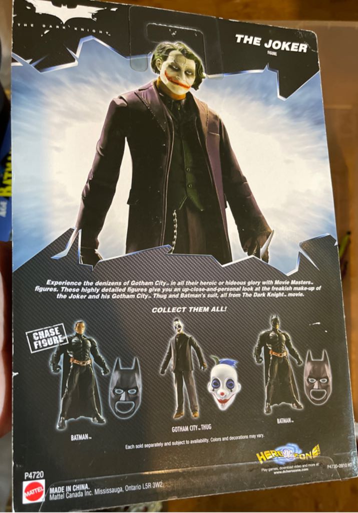 Joker The, The - Batman (Mattel) (Batman - The Dark Knight) action figure collectible - Main Image 2