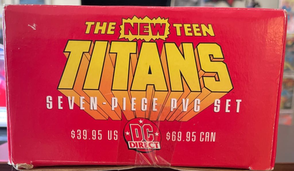 New Teen Titans Seven Piece PVC Set, The  (Dc Direct) action figure collectible - Main Image 2