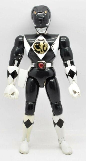 MMPR: Karate Action - Black Ranger Zack - Bandai (Power Rangers) action figure collectible - Main Image 1